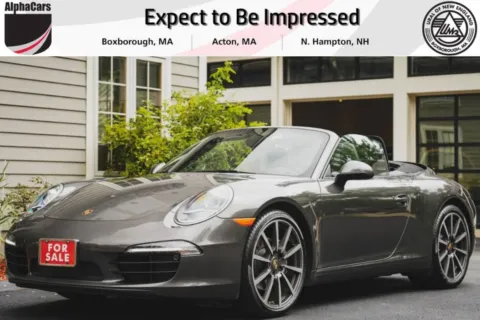 Gray 2013 Porsche 911 Carrera Cabriolet for sale in Boxborough, MA
