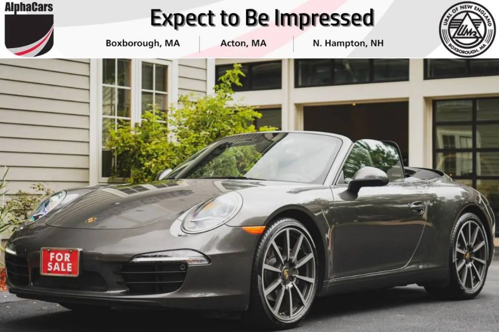 2013 Porsche 911 Carrera Cabriolet for sale in Boxborough, MA