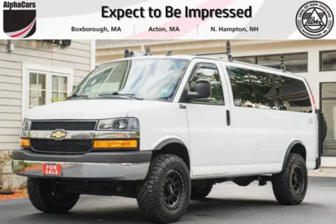 White 2018 Chevrolet Express LT 2500 for sale in Boxborough, MA