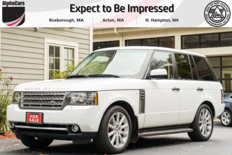 White 2011 Land Rover Range Rover Supercharged for sale in Boxborough, MA