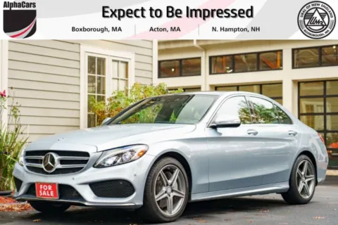 Silver 2015 Mercedes-Benz C-Class C300 4MATIC Sedan for sale in Boxborough, MA
