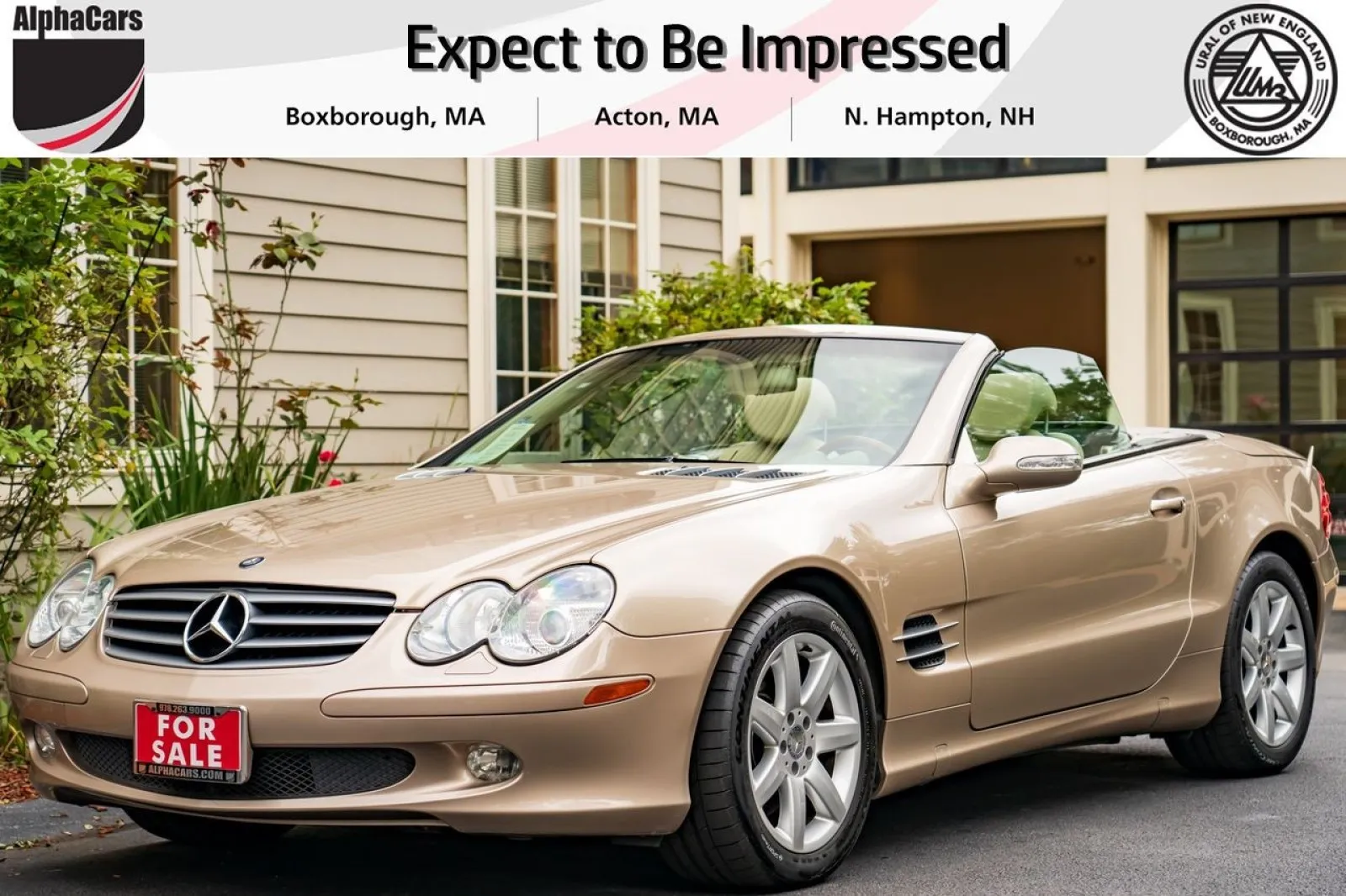 2003 Mercedes-Benz SL-Class SL500 for sale in Boxborough, MA