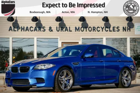 White 2014 BMW M5 Sedan for sale in Boxborough, MA