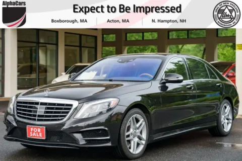 White 2015 Mercedes-Benz S-Class S550 4MATIC for sale in Boxborough, MA