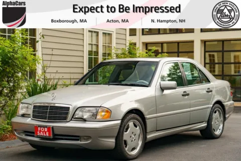 Silver 1999 Mercedes-Benz C-Class C43 for sale in Boxborough, MA
