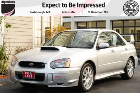 Silver 2004 Subaru Impreza WRX Sti for sale in Boxborough, MA