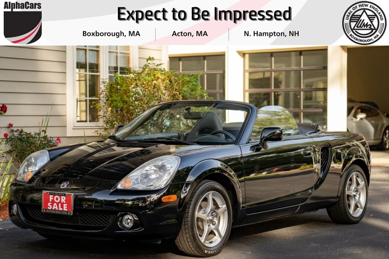 2003 Toyota MR2 Spyder Convertible for sale in Boxborough, MA