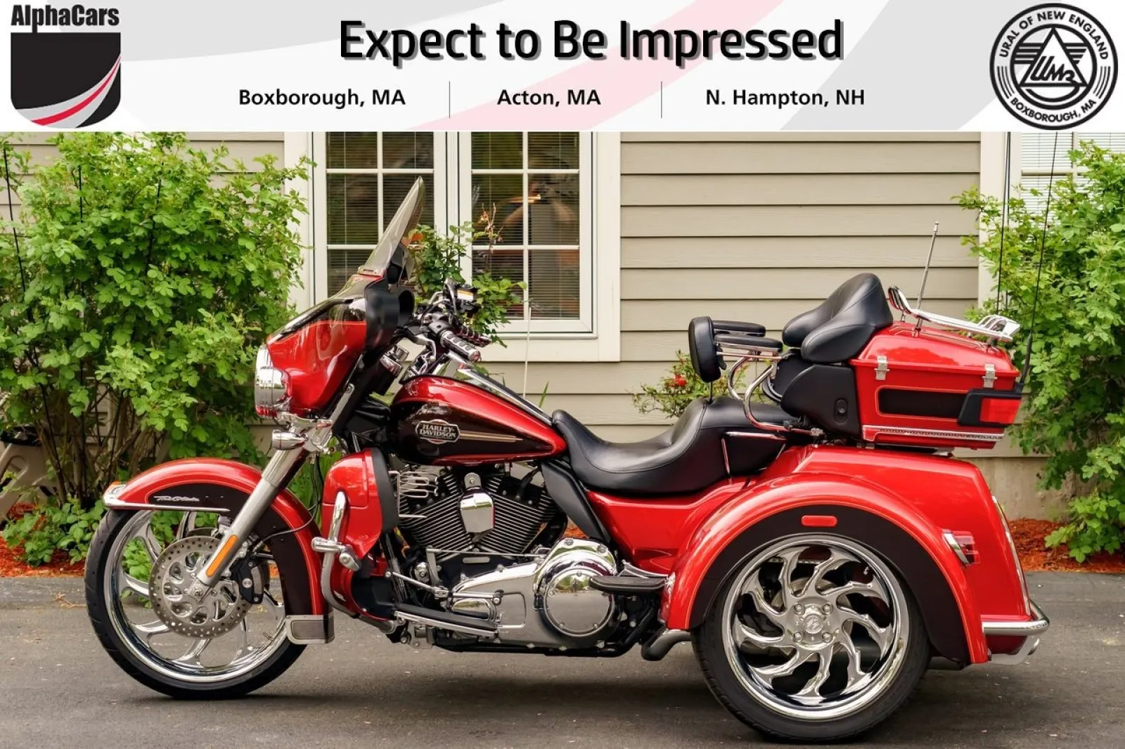 2012 Harley-Davidson Trike Tri Glide Ultra Classic for sale in Boxborough, MA