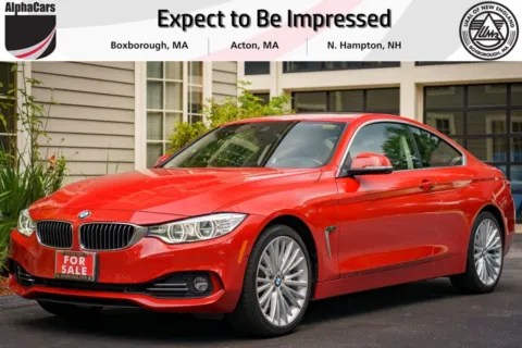White 2015 BMW 4-Series 435i xDrive for sale in Boxborough, MA