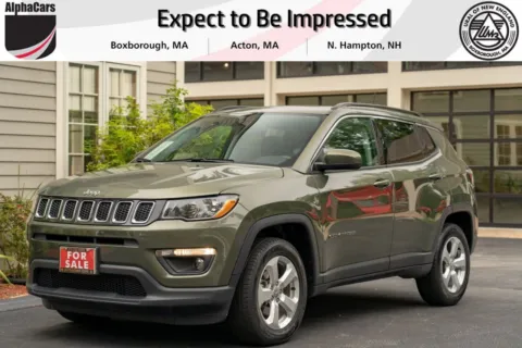 Green 2018 Jeep Compass Latitude 4WD for sale in Boxborough, MA