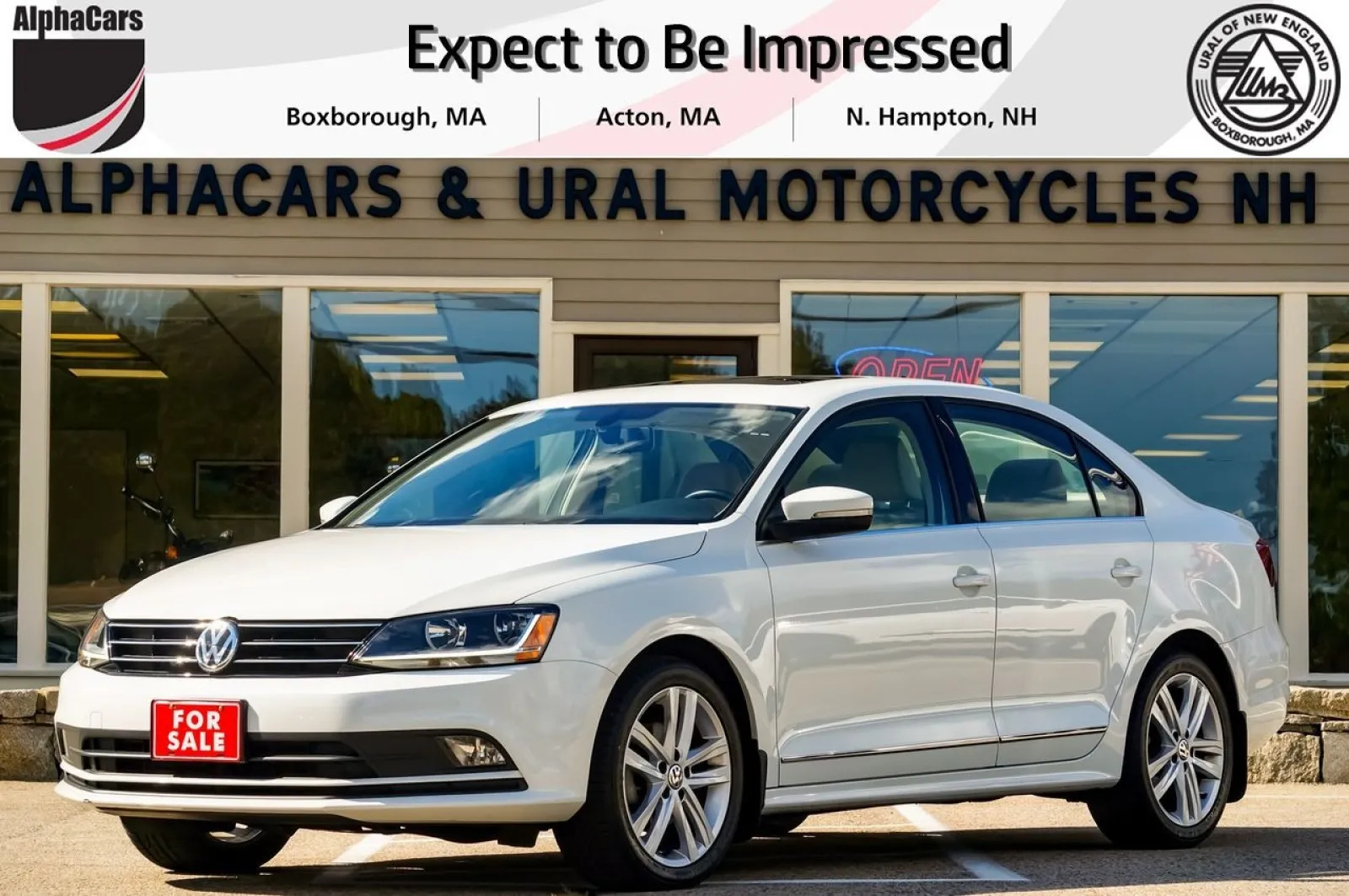 2017 Volkswagen Jetta 1.8T SEL 6A for sale in Boxborough, MA