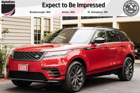Red 2018 Land Rover Range Rover Velar R-Dynamic SE for sale in Boxborough, MA