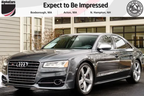 Gray 2015 Audi S8 4.0 Sedan quattro Tiptronic for sale in Boxborough, MA