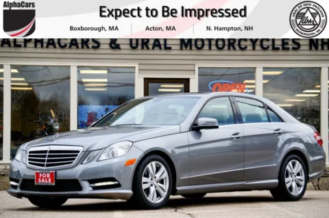 Silver 2013 Mercedes-Benz E-Class E350 4MATIC Sedan for sale in Boxborough, MA