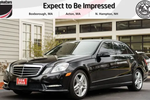 Black 2013 Mercedes-Benz E-Class E550 Sedan 4MATIC for sale in Boxborough, MA