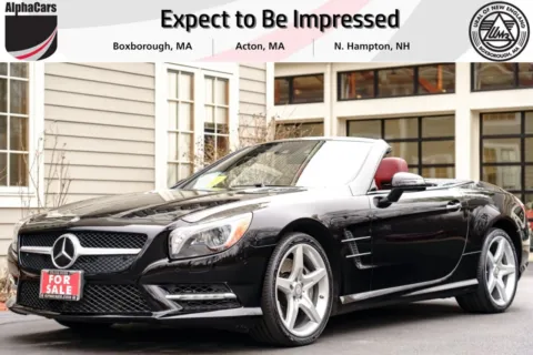 White 2014 Mercedes-Benz SL-Class SL550R for sale in Boxborough, MA