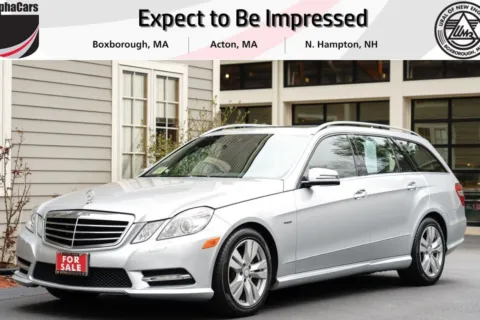White 2012 Mercedes-Benz E-Class Wagon E350 4MATIC Wagon for sale in Boxborough, MA