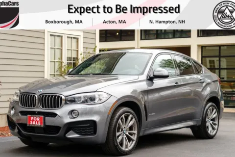 White 2017 BMW X6 xDrive50i for sale in Boxborough, MA