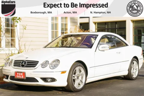White 2006 Mercedes-Benz CL-Class CL500 for sale in Boxborough, MA