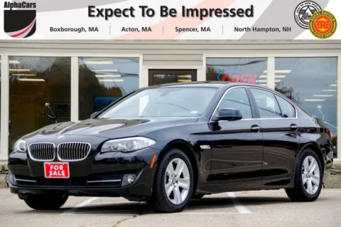 White 2013 BMW 5-Series 528i xDrive for sale in Boxborough, MA