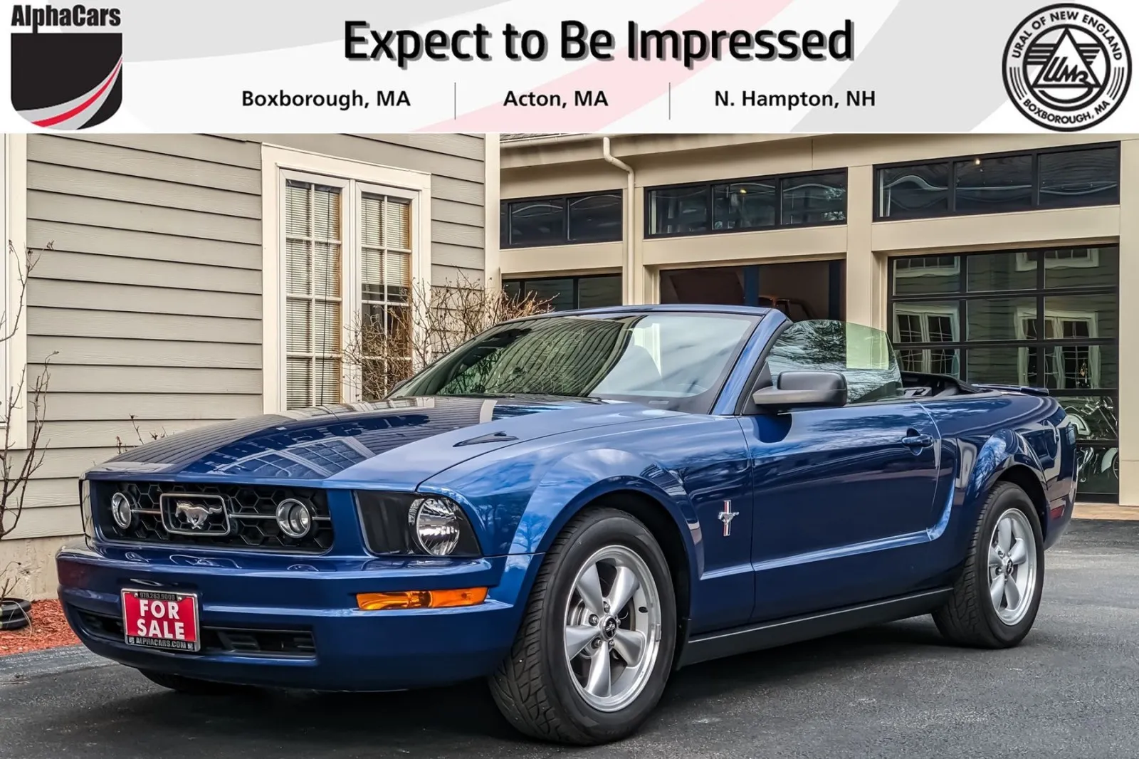 2008 Ford Mustang V6 Premium Convertible for sale in Boxborough, MA