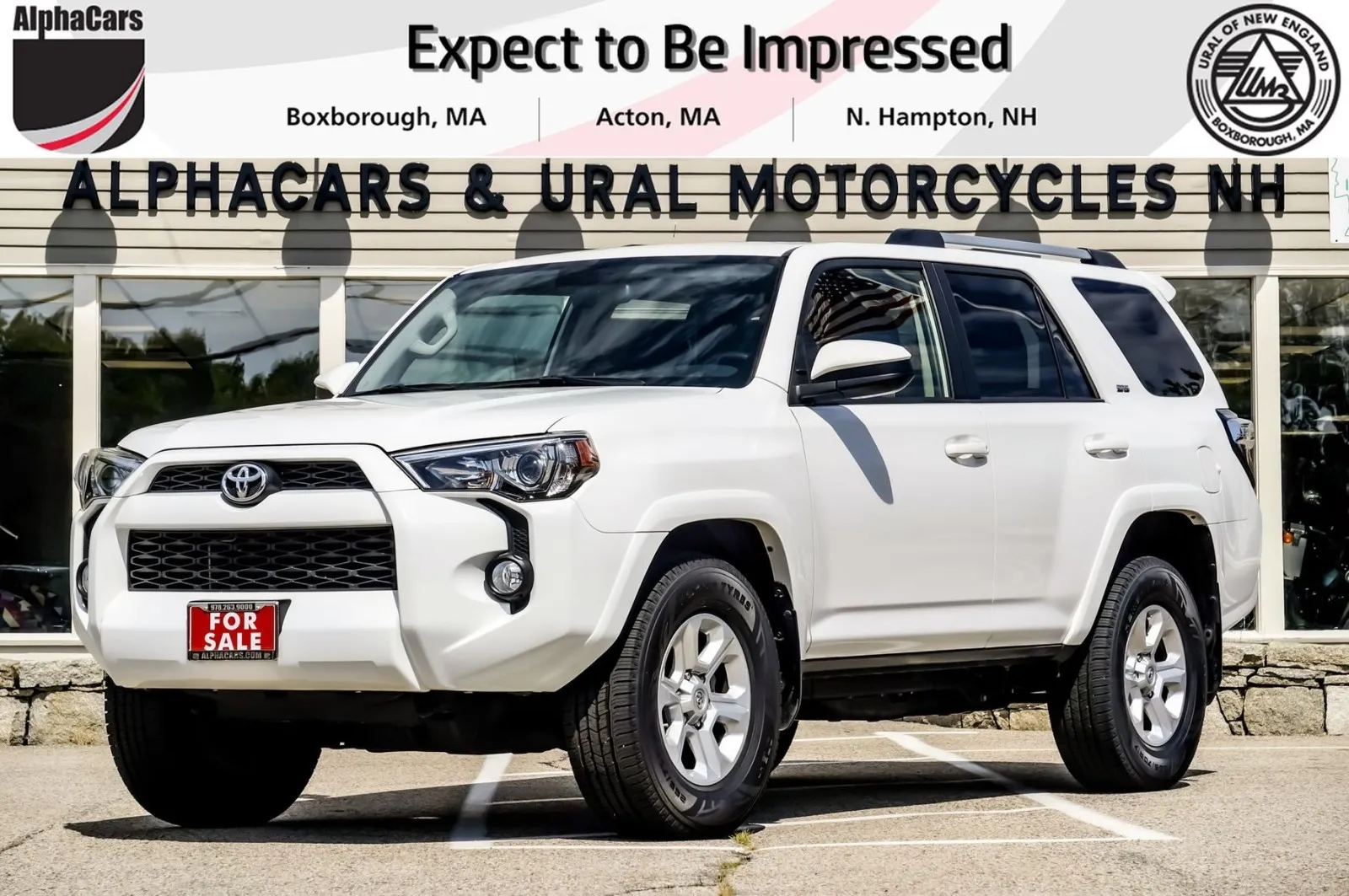 2019 Toyota 4Runner SR5 4WD for sale in Boxborough, MA