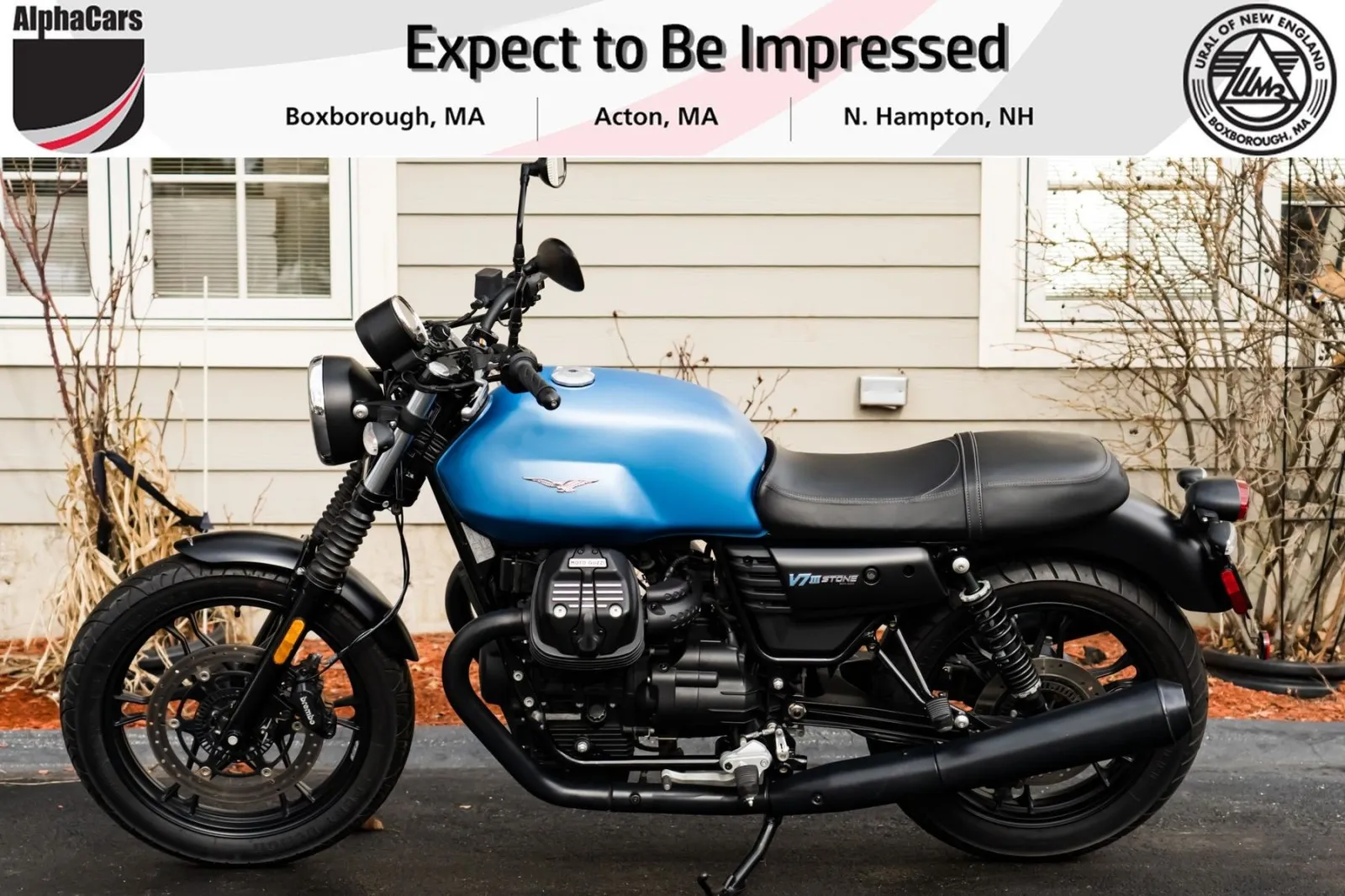 2017 Moto Guzzi V7 III Stone for sale in Boxborough, MA