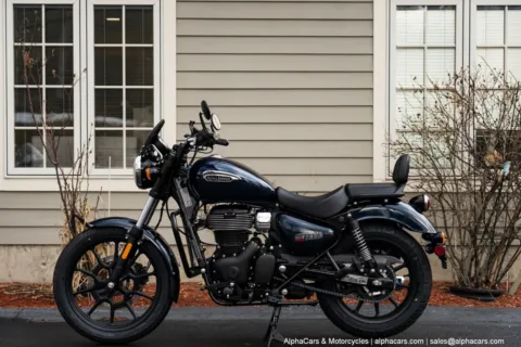 Blue 2022 Royal Enfield Meteor 350 for sale in Boxborough, MA