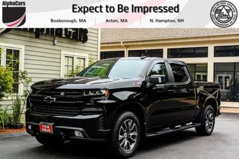 Blue 2020 Chevrolet Silverado 1500 RST Crew Cab 4WD for sale in Boxborough, MA