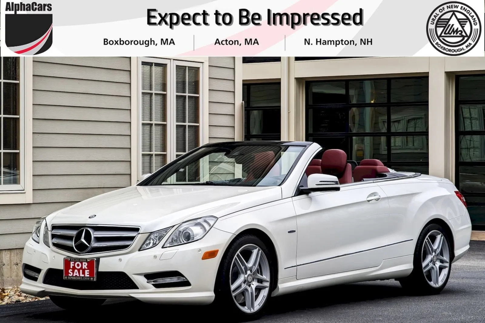 2012 Mercedes-Benz E-Class E550 Cabriolet for sale in Boxborough, MA