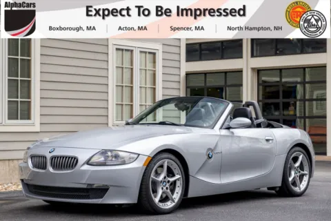 Black 2007 BMW Z4 Roadster 3.0si for sale in Boxborough, MA