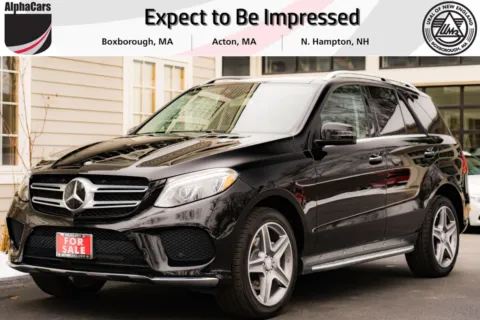 Black 2017 Mercedes-Benz GLE-Class GLE400 4MATIC for sale in Boxborough, MA