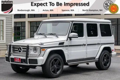 White 2018 Mercedes-Benz G 550 4MATIC for sale in Boxborough, MA