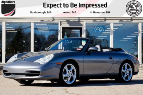 Silver 2002 Porsche 911 Carrera 4 Cabriolet for sale in Boxborough, MA