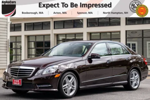 Red 2013 Mercedes-Benz E 350 RWD for sale in Boxborough, MA