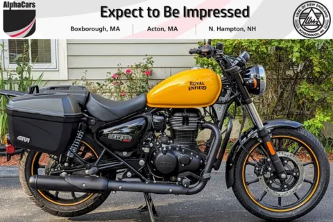 Yellow 2022 Royal Enfield Meteor 350 for sale in Boxborough, MA