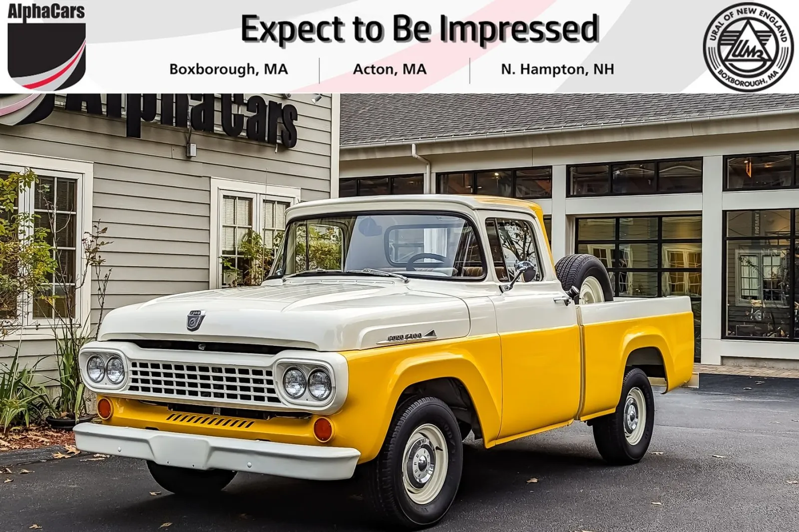 1958 Ford F-100 Styleside 110" for sale in Boxborough, MA