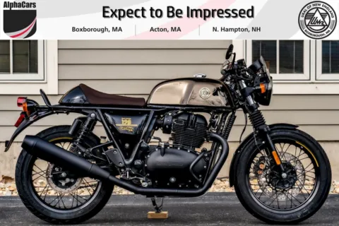 Black 2022 Royal Enfield Continental GT 650 for sale in Boxborough, MA
