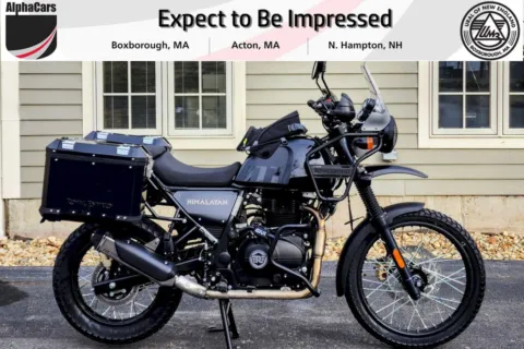 Black 2023 Royal Enfield Himalayan Granite Black for sale in Boxborough, MA