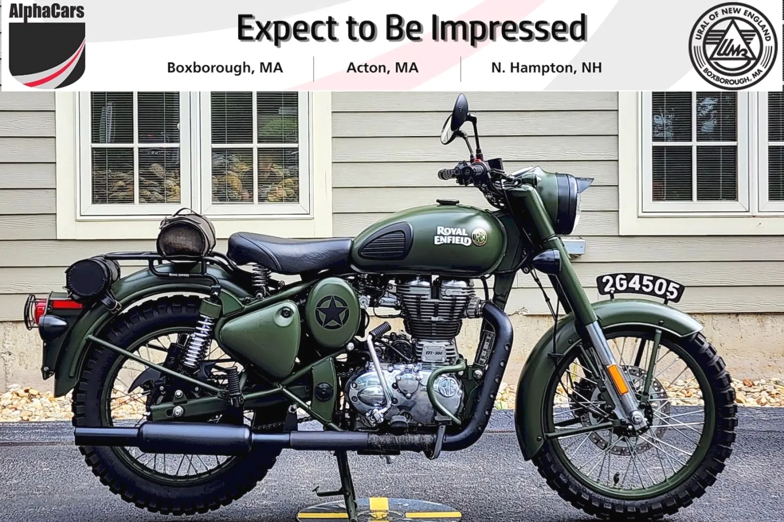 2018 Royal Enfield Classic Battle Green for sale in Boxborough, MA