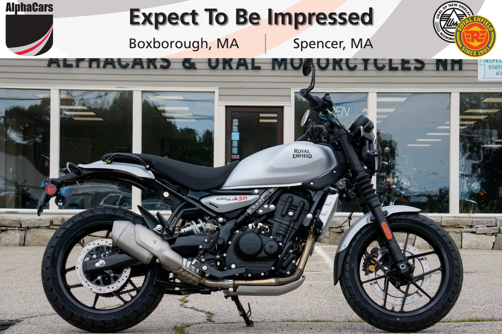 Silver 2026 Royal Enfield Guerrilla 450 Smoke Silver Launch Edition for sale in Boxborough, MA