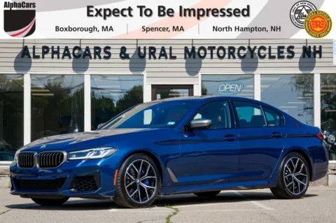 Blue 2022 BMW M550i xDrive for sale in Boxborough, MA