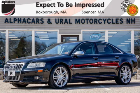 Black 2007 Audi S8 Quattro for sale in Boxborough, MA