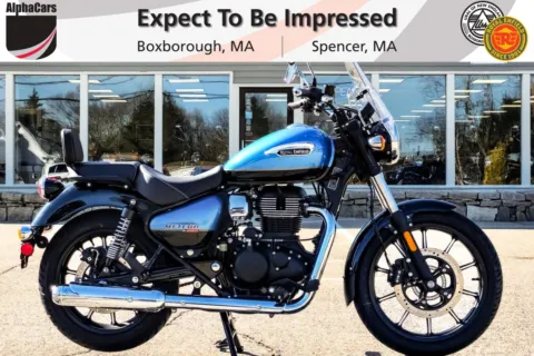 Blue 2023 Royal Enfield Meteor 350 Supernova Blue for sale in Boxborough, MA