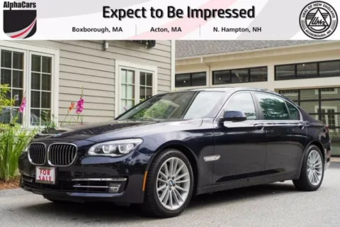 Blue 2014 BMW 7-Series 750Li xDrive for sale in Boxborough, MA