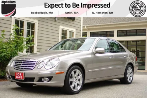 White 2007 Mercedes-Benz E-Class E350 4MATIC for sale in Boxborough, MA
