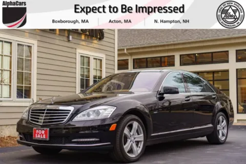 Black 2012 MERCEDES S550 V4 for sale in Boxborough, MA