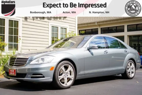 Silver 2013 Mercedes-Benz S-Class S550 4-MATIC for sale in Boxborough, MA