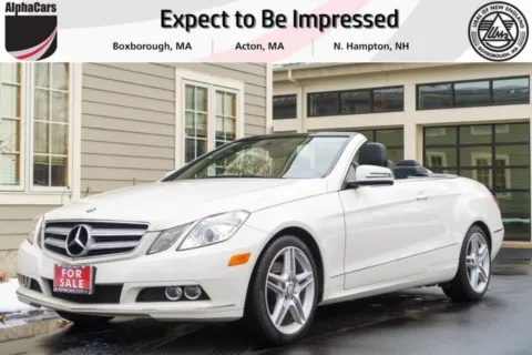 White 2011 Mercedes-Benz E-Class E350 Cabriolet for sale in Boxborough, MA