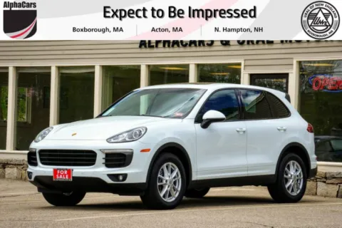 White 2016 Porsche Cayenne for sale in Boxborough, MA